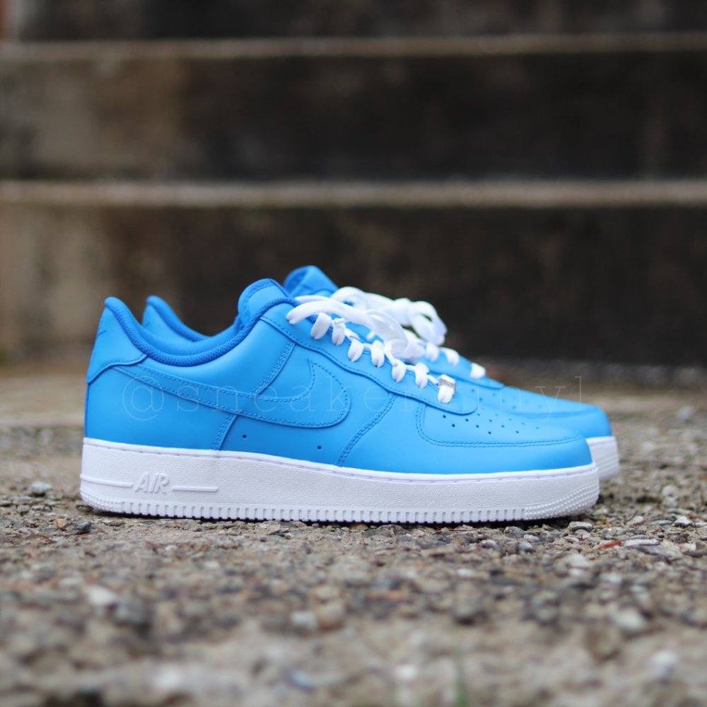 Nike Air Force 1 Low Sky Blue Custom NWT